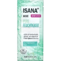 Isana Маска зволожуюча 2 х 8 мл. Maske Pure Feuchtigkeit
