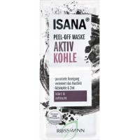 Isana маска-пілінг з активованим вугіллям 2 х 8 мл. Aktiv-Kohle Peel Off-Maske